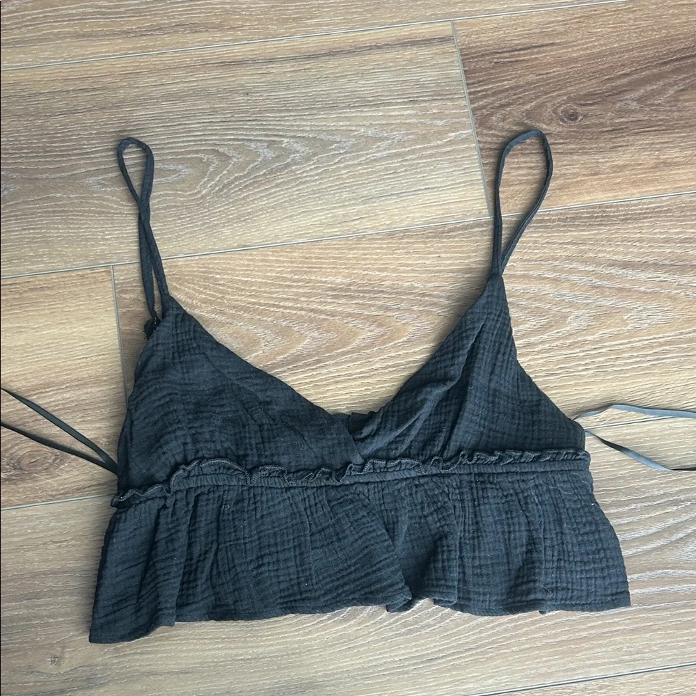 Princess Polly Black Camisole Top - Picture 1 of 2